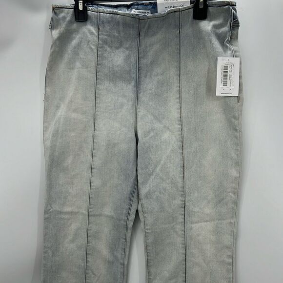 Westbound seamed flare high rise pull on pant 14 short - Picture 1 of 6